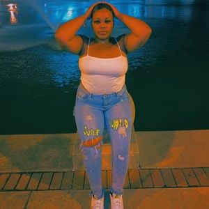 Juice wrld inspired jeans!